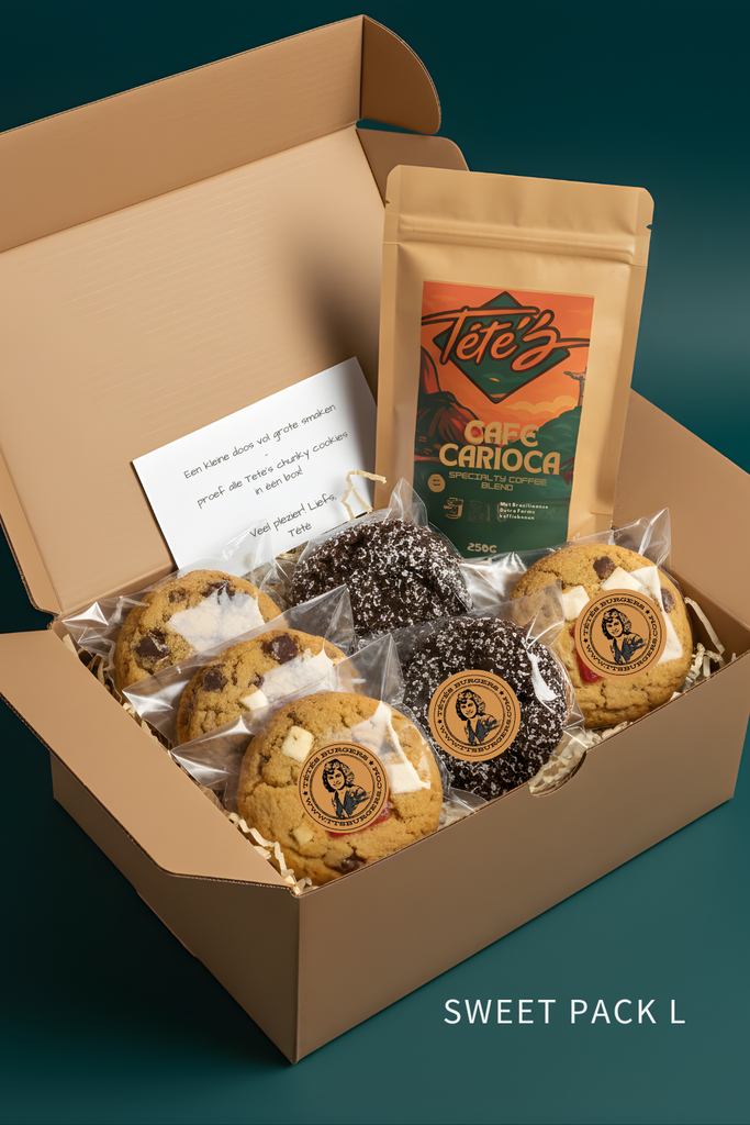 [TTS011] Coffee & 6-Cookies Combo